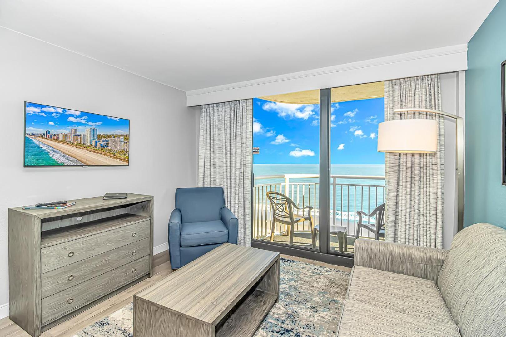 Stunning Oceanfront 2 Bedroom Suite- Sailfish Resort 1111 Myrtle Beach Exteriör bild