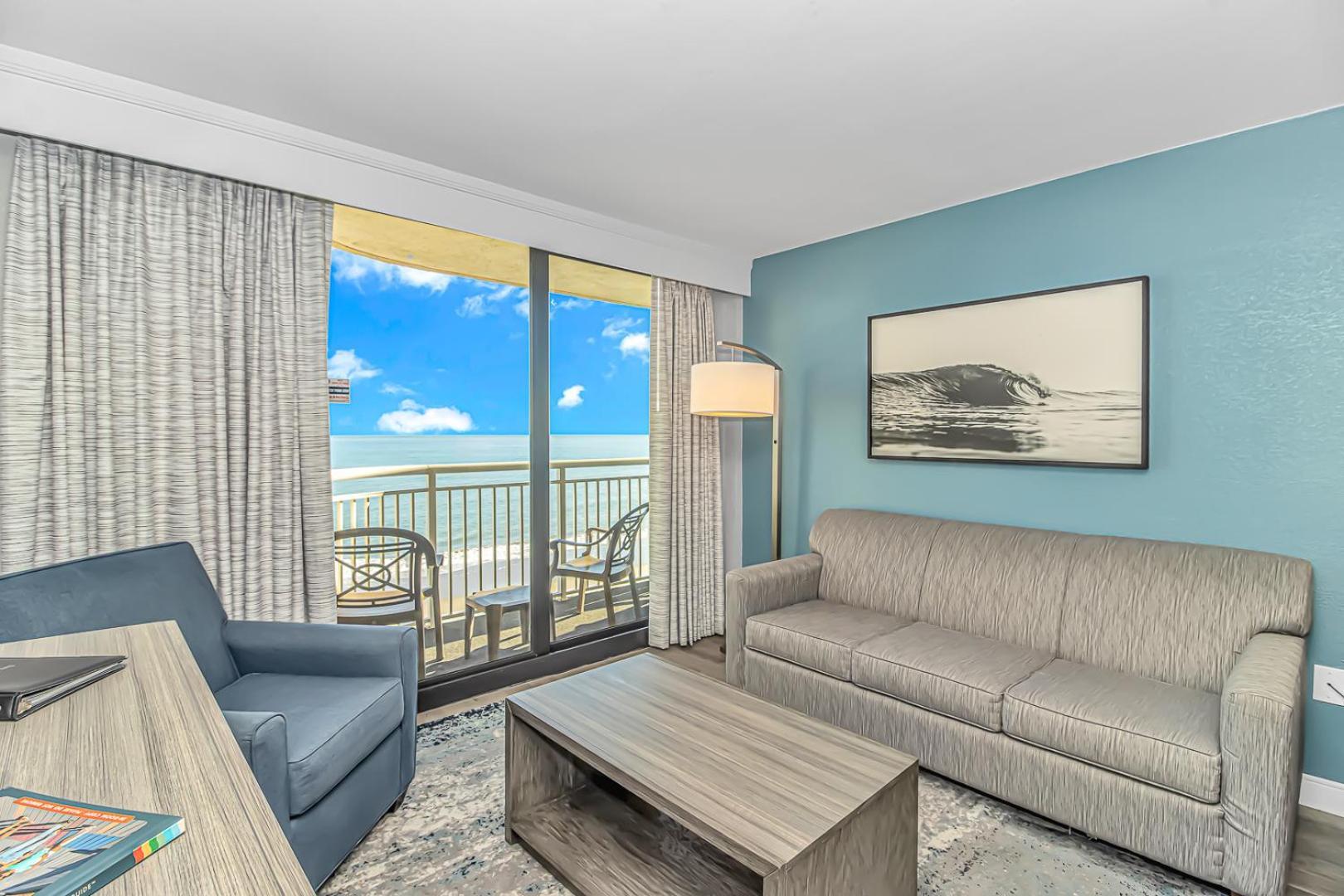 Stunning Oceanfront 2 Bedroom Suite- Sailfish Resort 1111 Myrtle Beach Exteriör bild